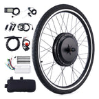 Viribus Electric Bike Conversion Kit 26" Rear Wheel 1000W Hub Motor LCD eBike DIY Set