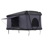 KFFKFF Hard Shell Rooftop Tent, Naturnest Model for 2-3 People, Includes Thick Mattress and Telescopic Ladder, Waterproof and Windproof, Suitable for Jeep, SUV, Van, and Pickup Trucks