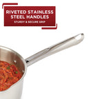 T-fal Cook & Strain Stainless Steel Cookware Set, 14 piece Set
