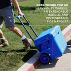 Coleman? Pro 55-Quart Wheeled Hard Cooler