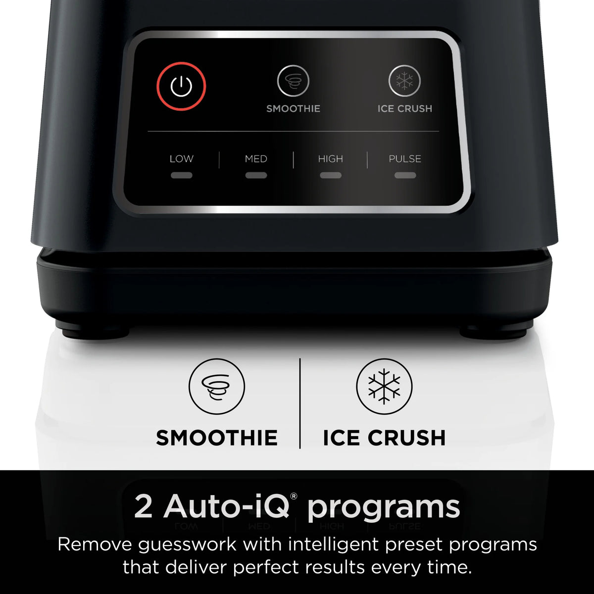 Ninja Professional Plus Blender, 2 Auto-IQ Programs for Smoothies, Frozen Drinks, 1200 W, 72 oz* Total Crushing Pitcher, Black, BN700
