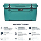 YETI Tundra 65 Cooler, Aquifer Blue