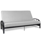 Milliard Memory Foam Futon Mattress - Full Size (Frame Not Included) (Black), 71"52"x6"