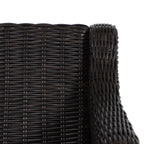 Better Homes & Gardens Bellamy  2-Pack Outdoor Wicker Club Lounge Patio Chairs, Dark Brown