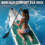 MSEASFREE Inflatable Paddle Board Stand up Paddle Board with Premium SUP Accessories