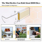 Bee Hive with Tap and Flow Hive Frame Complete Beehive Kit for Beginners