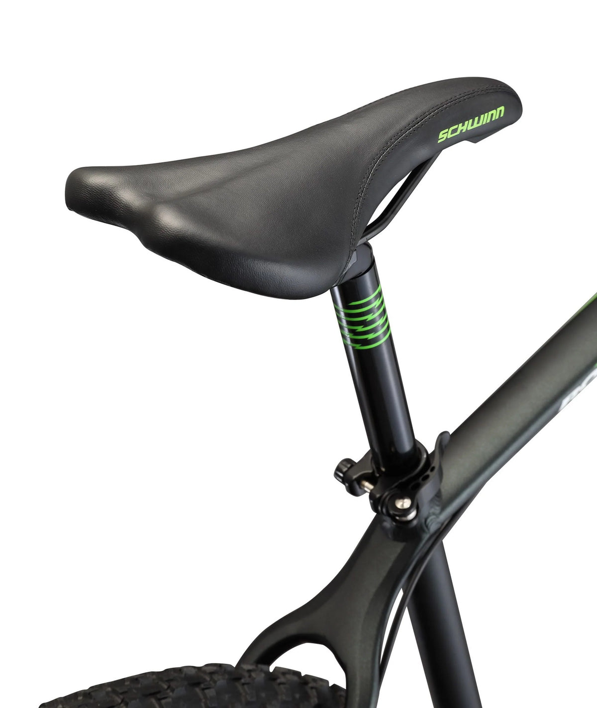 29-in. Boundary Mens Mountain Bike, Black and Green