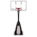 Spalding the Beast 7.5ft - 10ft Adjustable Height 60" Glass Portable Basketball System (Adult)