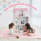 Teamson Kids Wonderland Ariel 2-in-1 Dollhouse/Play Kitchen Set