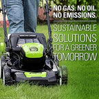 Greenworks Pro 80V 21-Inch Brushless Self-Propelled Lawn Mower, 4Ah Battery Included MO80L410