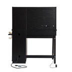 Better Homes & Gardens Lillian Vanity Desk with LED Lighted Mirror, White Finish