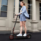 JOYHIS J078 Electric Scooter for Men and Women 8.5" Solid Tire 19mph Power by 350W Motor Max 21 mile Range Folding Commuting E Scooter