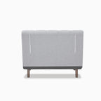 A&D Home Springfield Polyester Convertible Futon Chair, Yellow