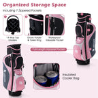 Ultimate Women’s Complete Golf Club Set Golf Club Package Set w/ Rain Hood, Right Hand Purple