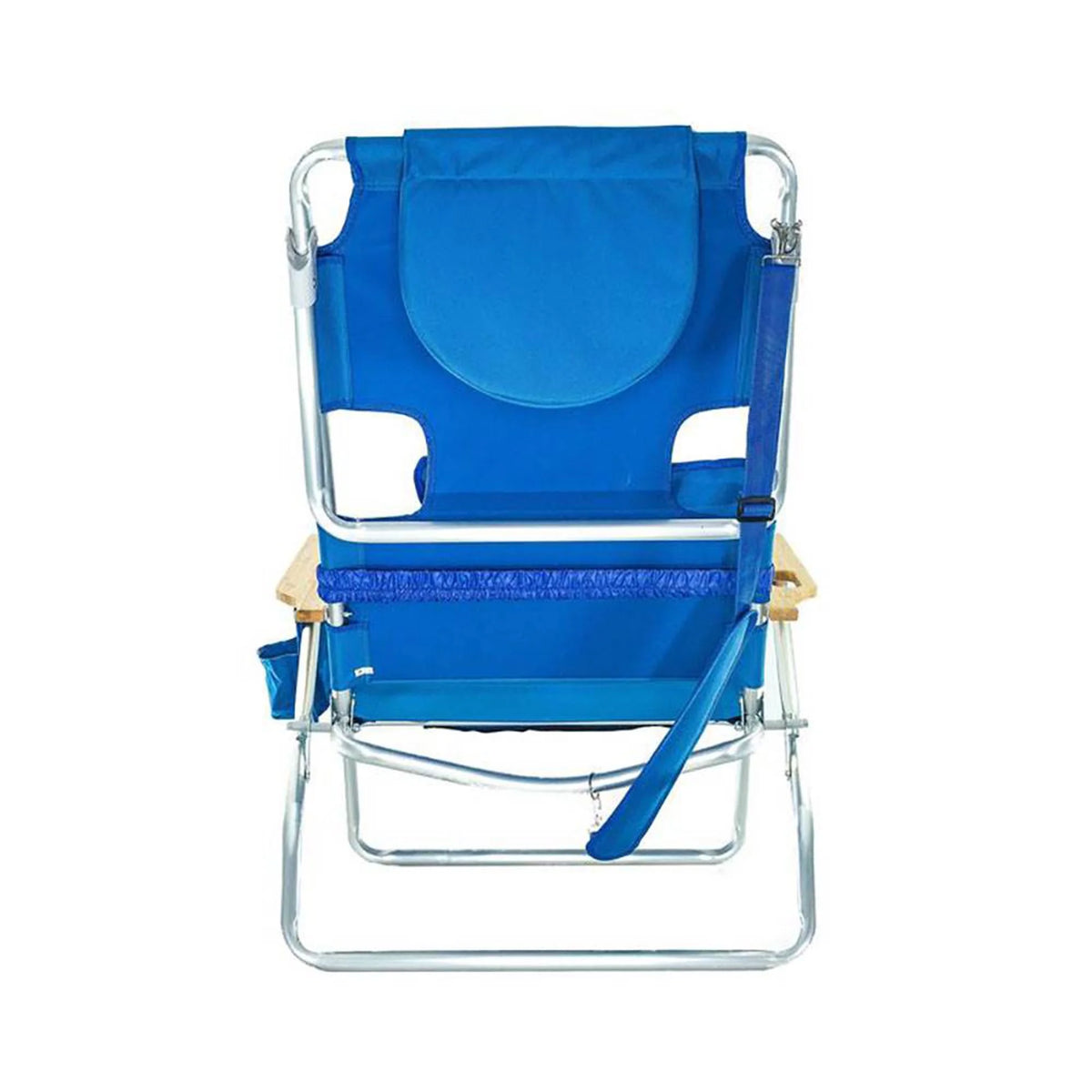 Ostrich Deluxe 3N1 Lightweight Outdoor Beach Lounge Chair w/Footrest, Pink