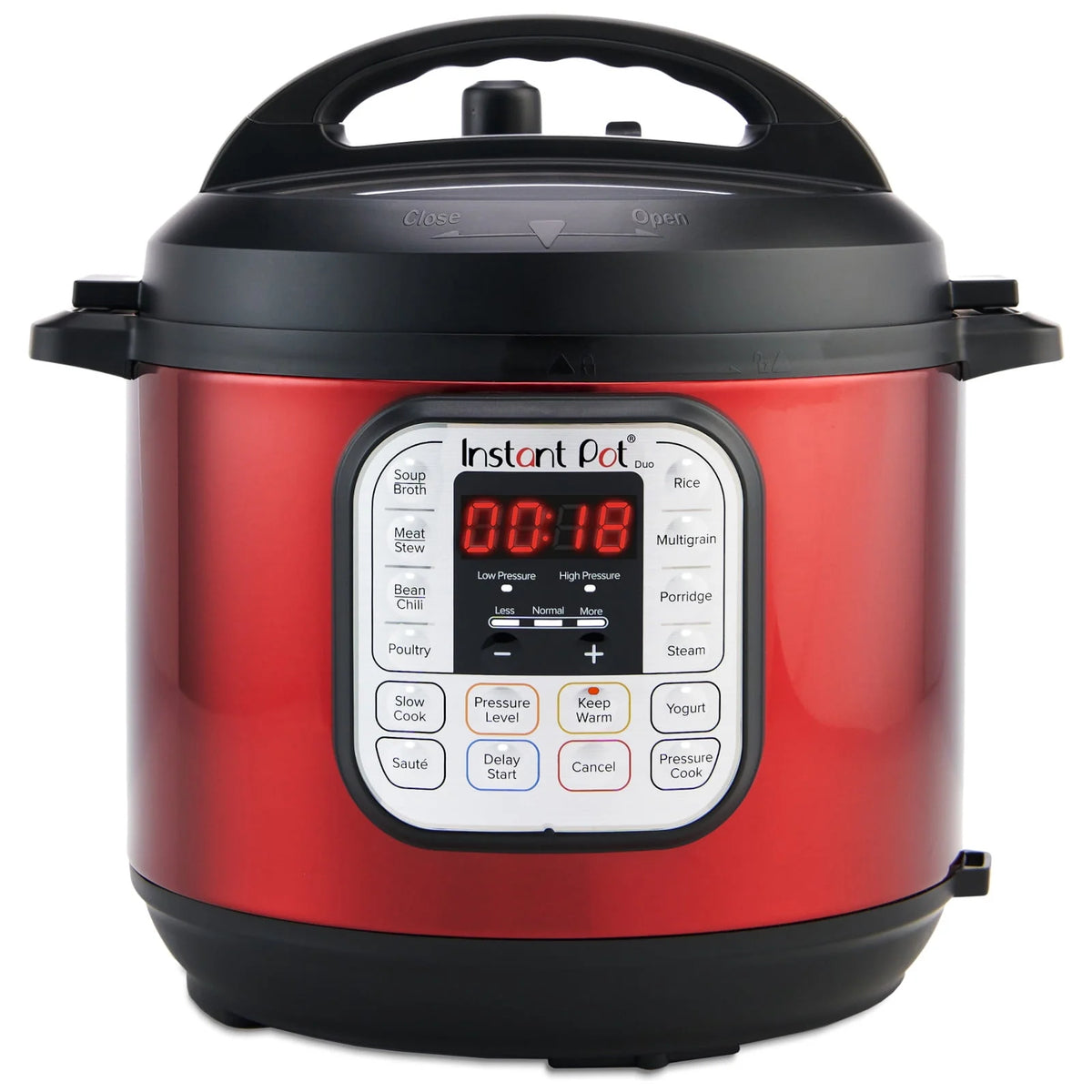 Instant Pot Duo™ 6 Quart Multi-Cooker, Red Stainless Steel