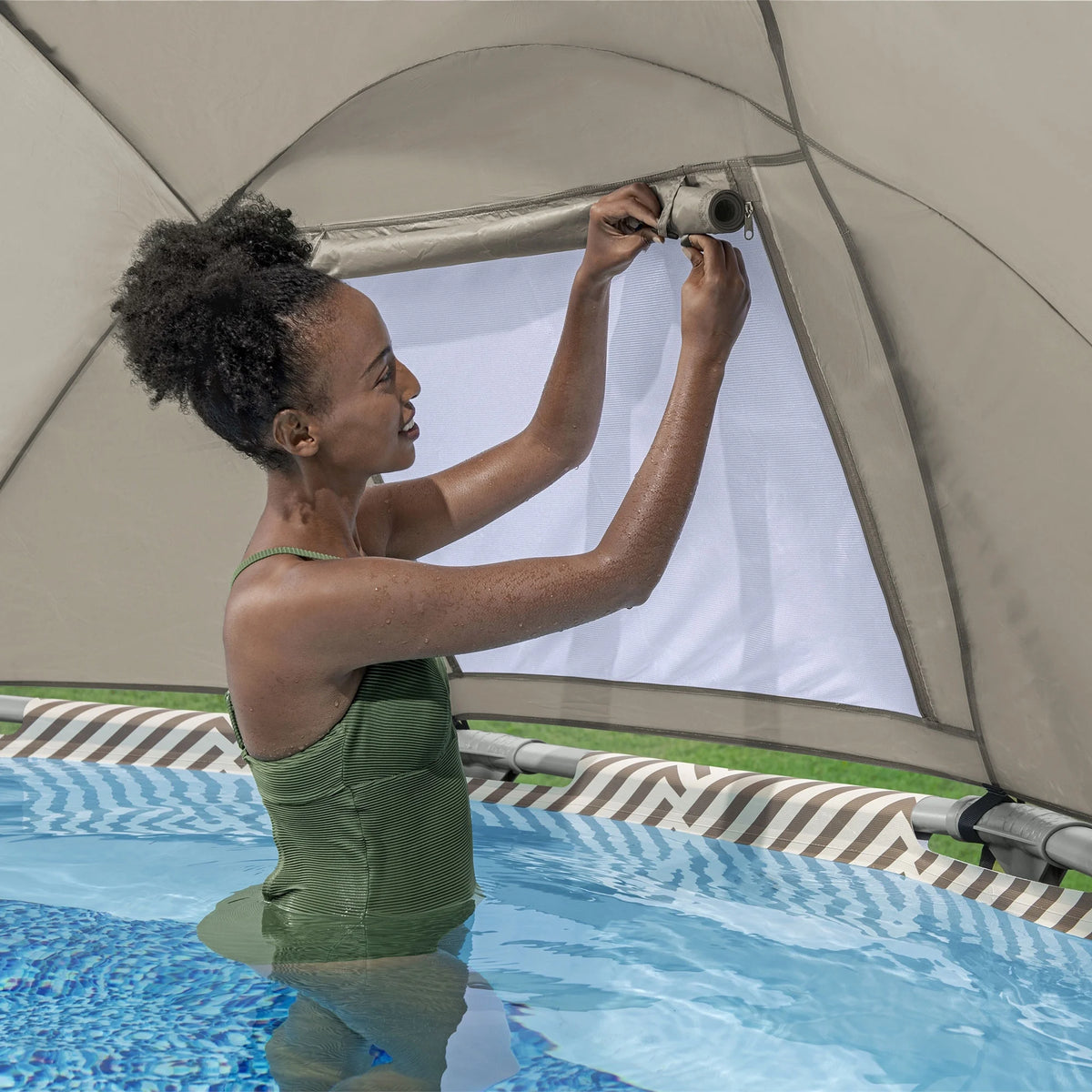 Bestway Steel Pro MAX 12' x 30" Above Ground Outdoor Swimming Pool Set