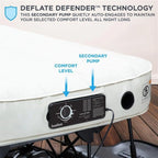 Ivation EZ-Bed 10 in Portable Air Beds with Built-in Pump, Full