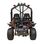 Massimo GKA 200 169cc EFI Adult Go Kart with 10HP Engine, 2WD Off-Road Go Cart, Dual Seats, Red