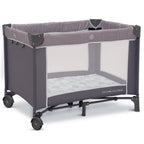 Delta Children LX Deluxe Portable Baby Play Yard With Removable Bassinet and Changing Table. Eclipse