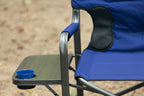 Ozark Trail Camping Director Chair XXL, Blue, Adult, 10lbs