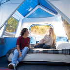 Ozark Trail 8-Person Instant Cabin Tent with LED Lighted Poles and Bluetooth Speaker