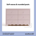Storkcraft Casablanca 6 Drawer Nursery Dresser, Sage