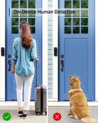 eufy Wireless 1080p Video Doorbell with Chime, Locally Stored Data