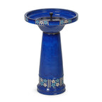 Louisa Solar Birdbath