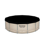 Bestway Power Steel 14' x 42" Round Above Ground Outdoor Swimming Pool Set