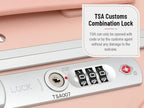22 Inch TSA Lock Luggage with for Kids& Adult,Check in Lockable Spinner Wheels Free Luggage Cover and Safety Seatbelt Travel Suitcase