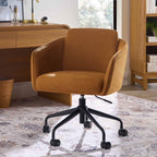 Better Homes & Gardens Juliet Office Chair, Ivory Boucle and Matte Black