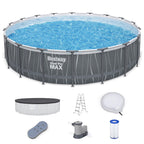 Bestway Steel Pro MAX 12' x 30" Above Ground Outdoor Swimming Pool Set