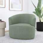 Mainstays Boucle Swivel Accent Chair, Taupe