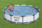 Bestway Steel Pro MAX 10' x 30" Above Ground Pool Set Round