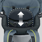 Chicco SmartSupport Backpack Carrier - Solar (Grey). New