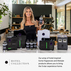 Hotel Collection | Studio Pro Essential Oil Diffuser | 600 sq ft Coverage | Cordless & Portable with Remote | Cold-Air Diffusion Technology Scent Diffuser | Home, Office & Business - Space Gray