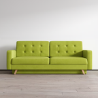 Meble Furniture Vegas Queen Sofa Bed with Storage, Multiple Colors