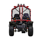 Massimo GKA 200 169cc EFI Adult Go Kart with 10HP Engine, 2WD Off-Road Go Cart, Dual Seats, Red