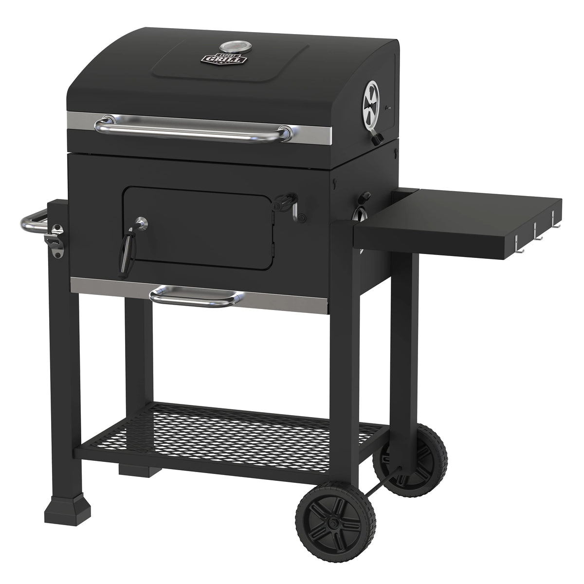 Grill Heavy Duty 24-Inch Charcoal Grill, Black