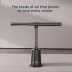 Shark TurboBlade Fan XL �� Ultra-Customizable Bladeless Tower, Pivots, Twists, Oscillates 180��, TF200, Charcoal