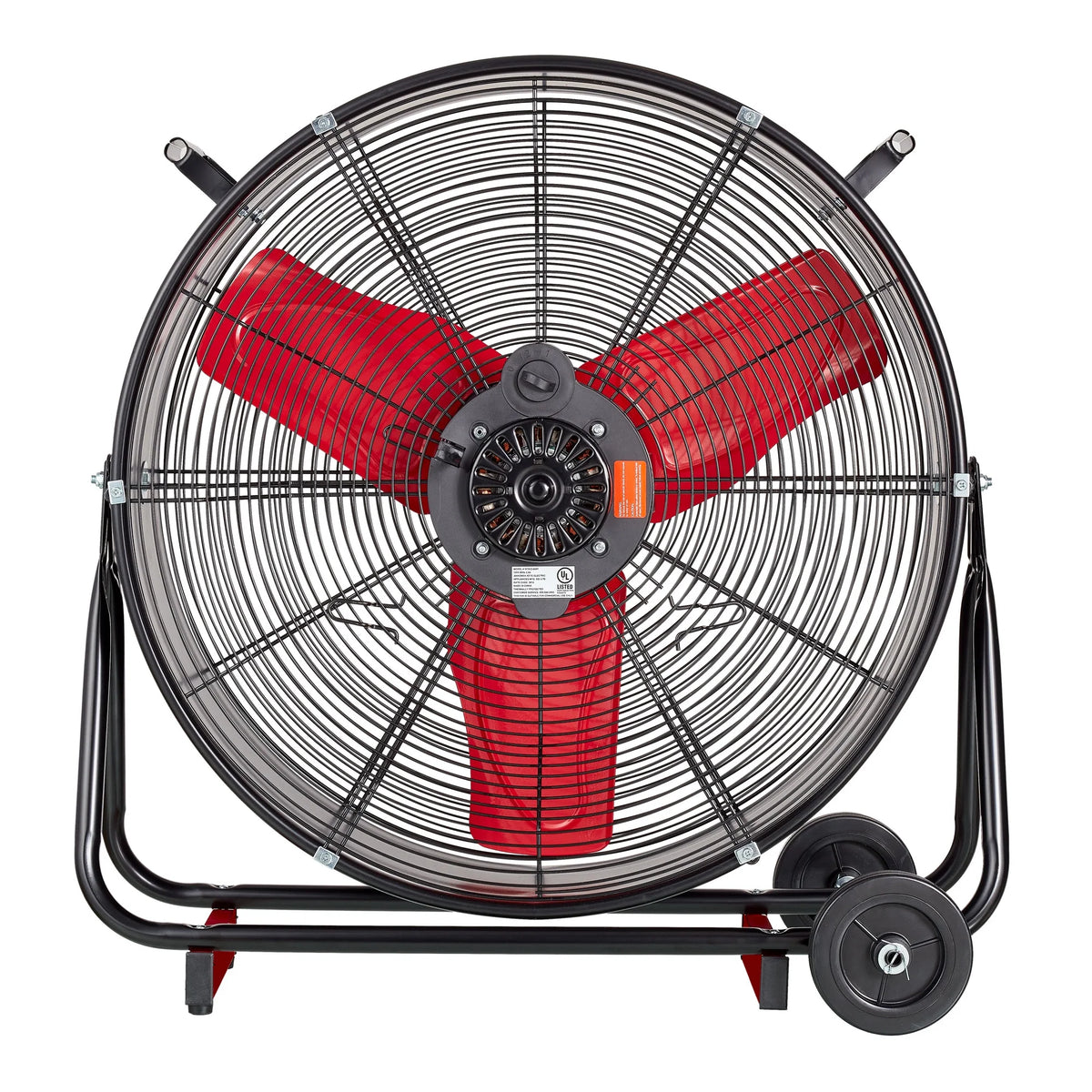 Hyper Tough 24" 2-Speed Metal High Velocity Tiltable Drum Fan
