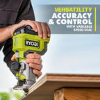 ONE+ 18V Cordless 2-Tool Combo Kit with Compact Fixed Base Router and 5 in. Random Orbit Sander (Tools Only)