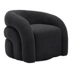 360�� Swivel Accent Chair for Living Room, Boucle Barrel Armchair Single Sofa Chair Reading Chair, Sage Green