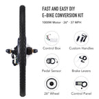 Viribus Electric Bike Conversion Kit 26" Rear Wheel 1000W Hub Motor LCD eBike DIY Set