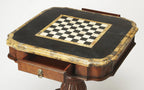 Butler Specialty Heritage Wood Brown Square Pedestal Game Table