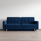 Meble Furniture Vegas Queen Sofa Bed with Storage, Multiple Colors