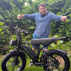 Electric Bike for Adults, 750W Peak 1500W Motor, 20"x4" Fat Tire E Bicycle, Hydraulic Disc Brakes, E Mountain Bike, 48V/15AH UL2849, App Control