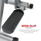 Sunny Health & Fitness SF-E902 Air Walk Trainer Glider w/ LCD Monitor