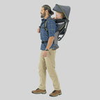 Chicco SmartSupport Backpack Carrier - Solar (Grey). New